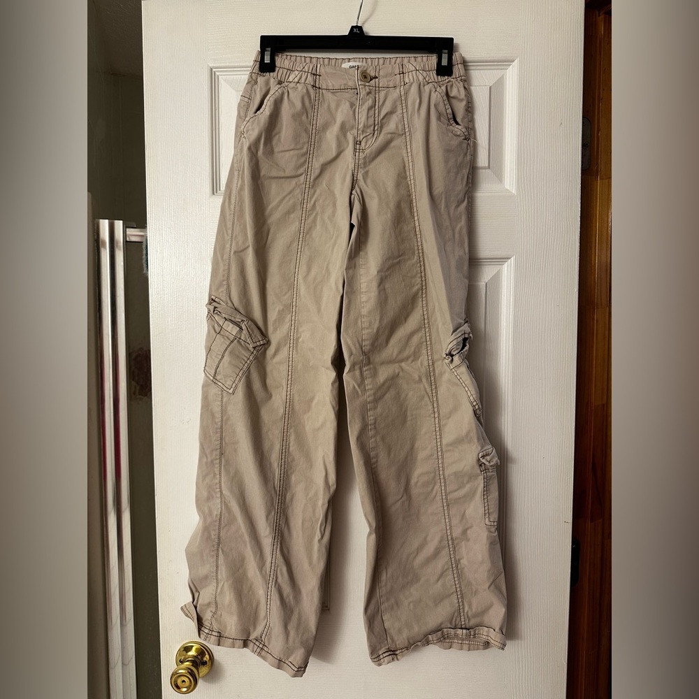 GARAGE LOW RISE CARGO PANTS